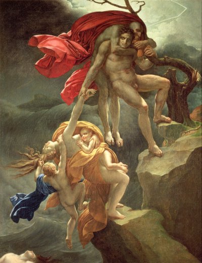 The Flood by Anne Louis Girodet de Roucy Trioson